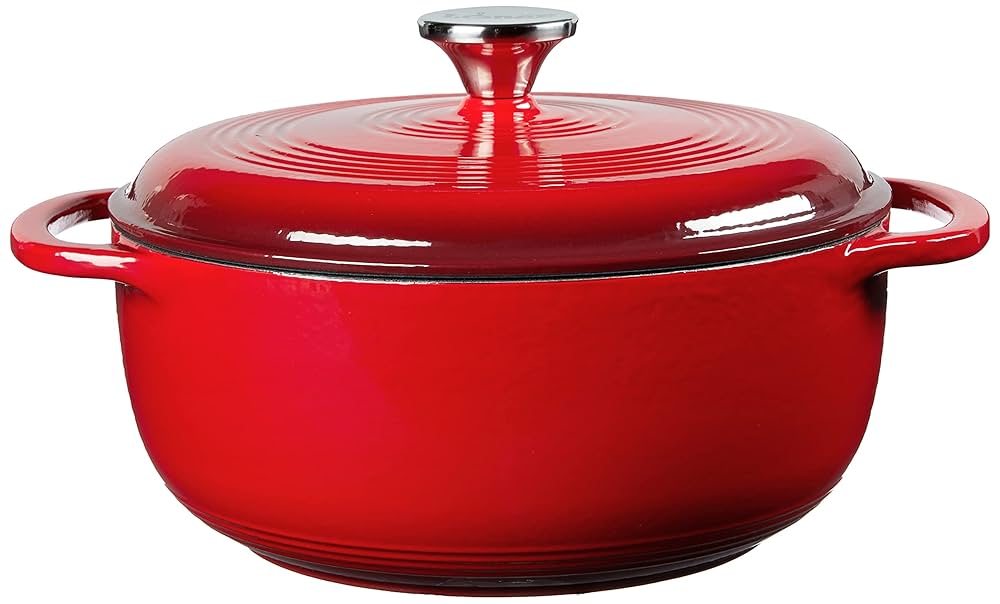 Lodge EC4D43 Color Enamel 4.5-Quart Dutch Oven (Island Spice